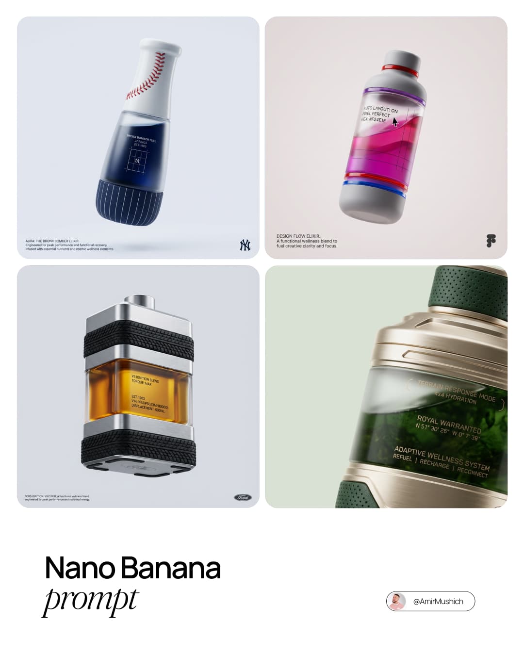 完全なハイエンド商品プロモーション写真