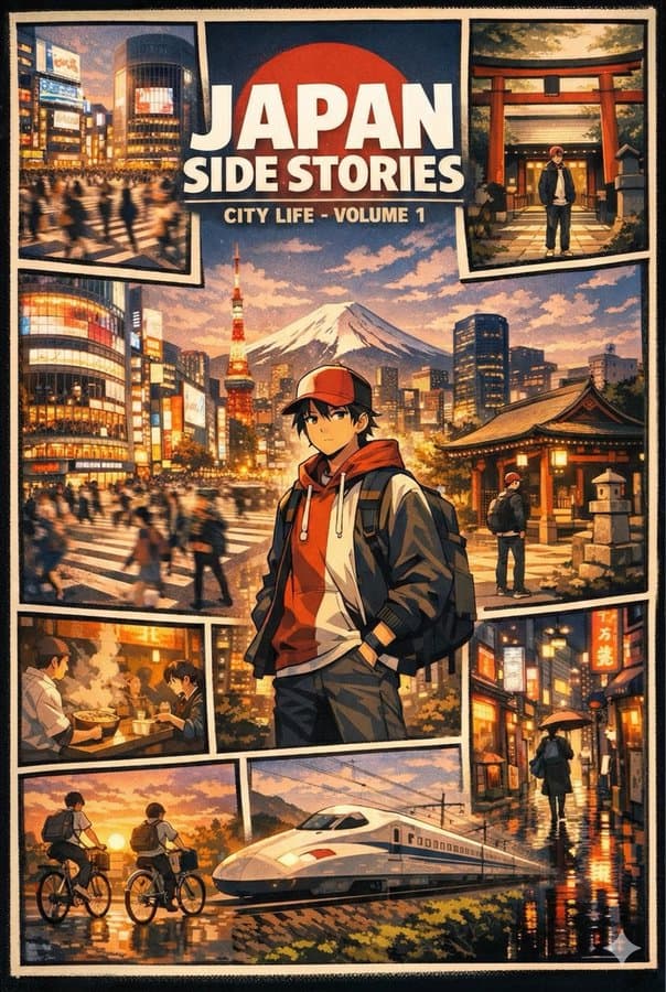 Anime Style Digital Poster