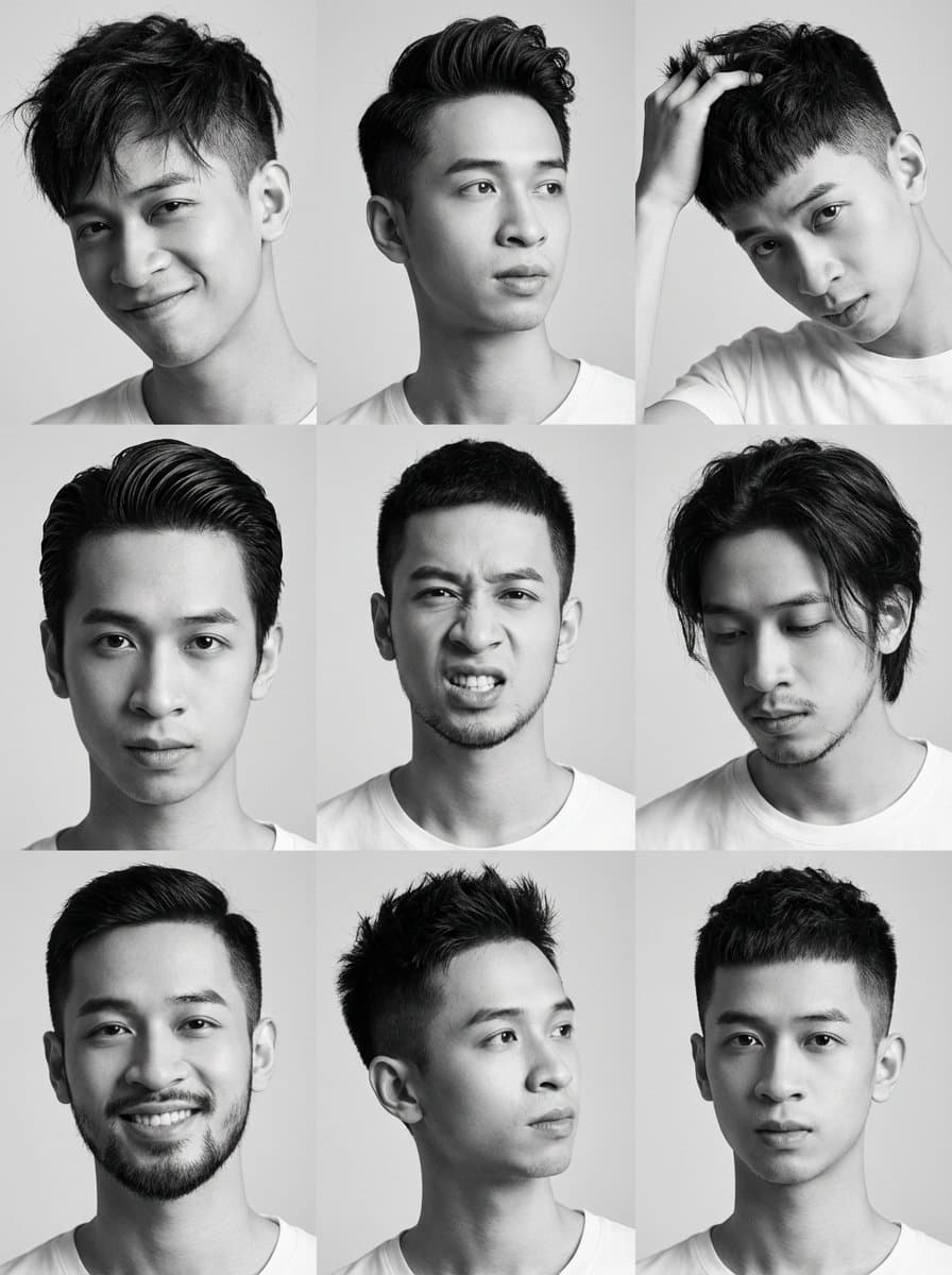 Potret Photo Booth 9-Grid yang Stylish