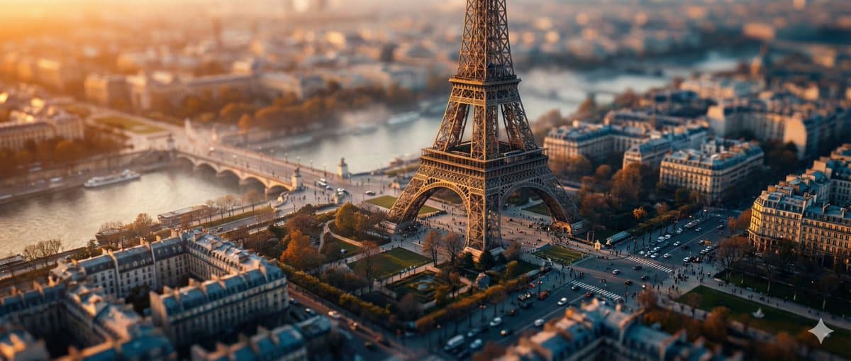 Real-World Tilt-Shift Photography — Generated result
