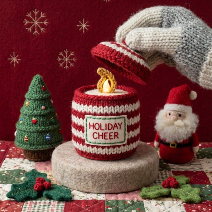 Miniature World Handcrafted from Plush Textiles — Generated result
