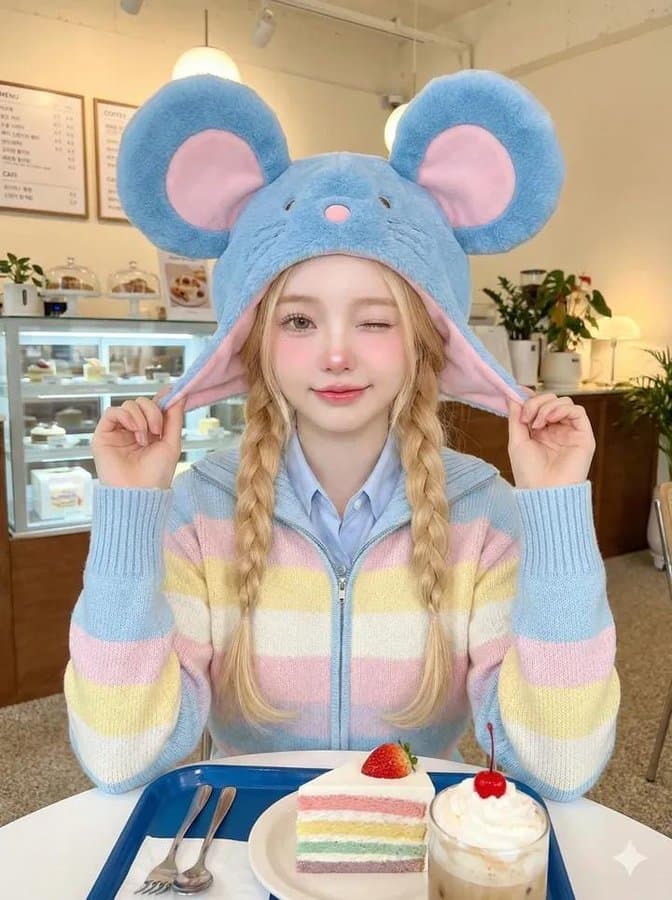 Potret Berkualitas Tinggi Gadis Imut