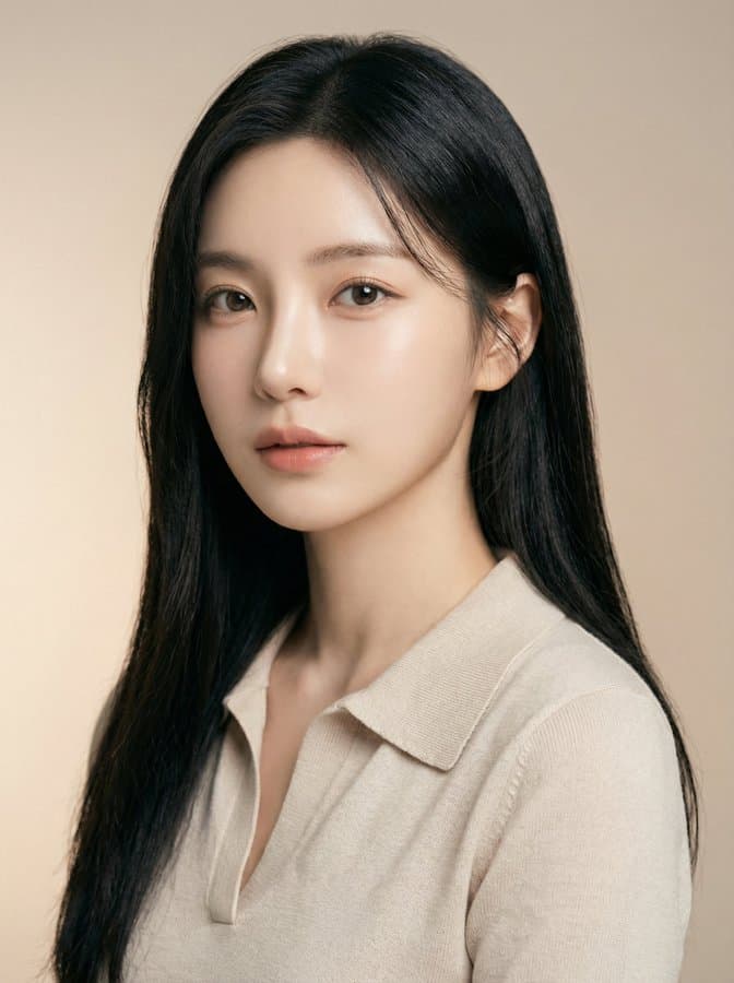 Converting a Person into a Korean Style Professional Headshot — Generated result