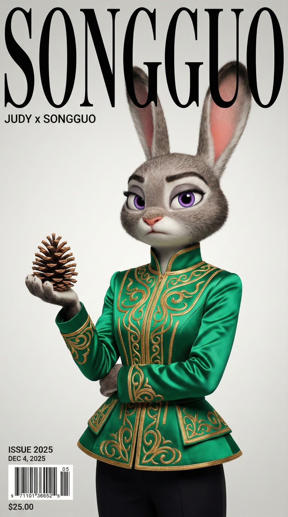 Judy and Pine Cone Collaborative Magazine