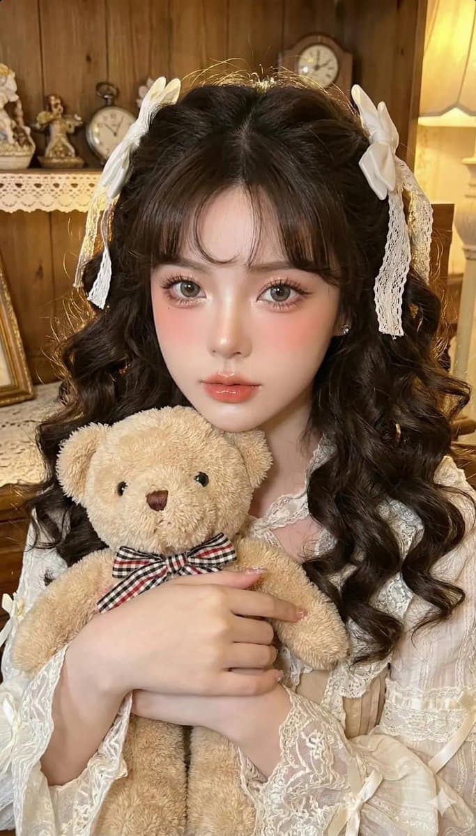 Porcelain Doll Style Photo — Generated result