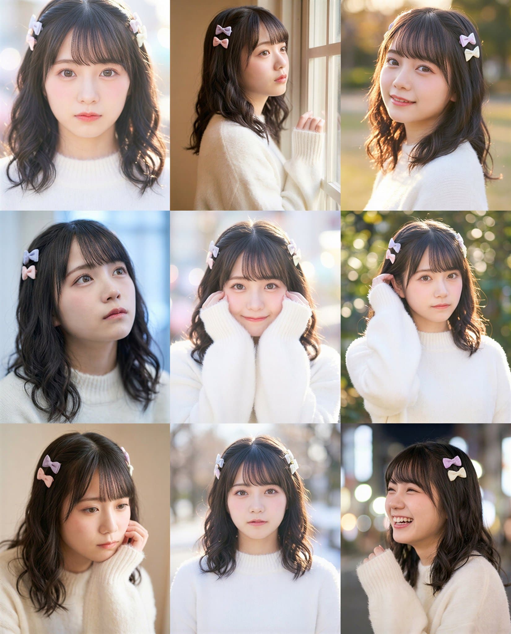 Foto Close-up Grid 3x3