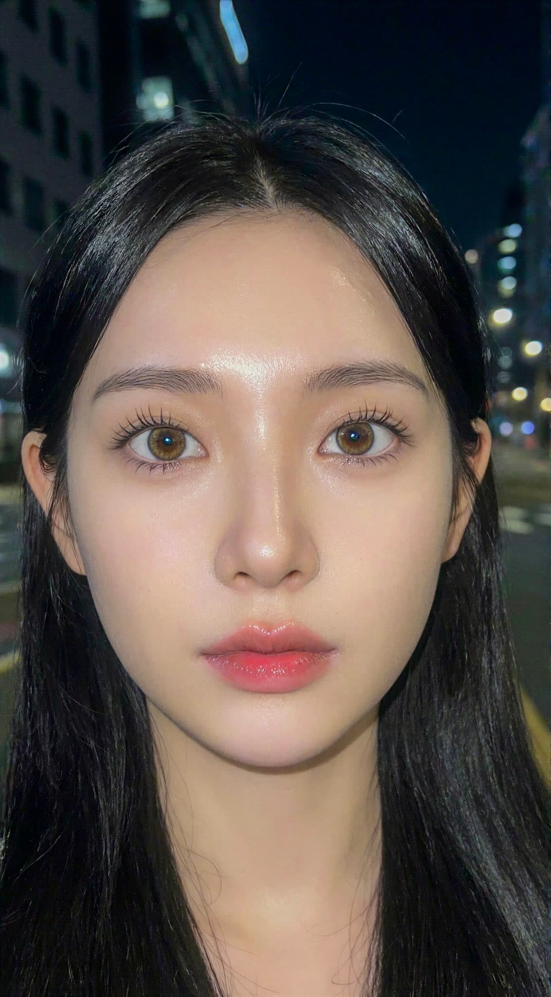 Selfie Extreme Close-Up
