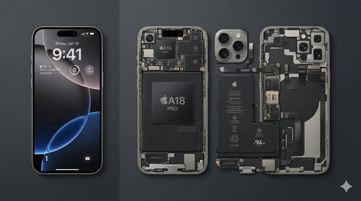 تفكيك iPhone 16 Pro Max