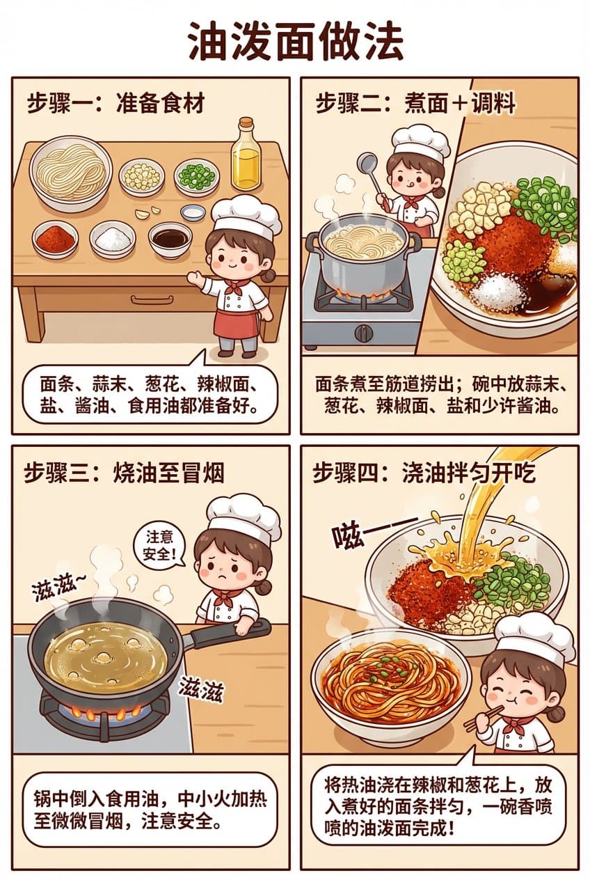 กริดคอมิกบะหมี่ราดน้ำมัน