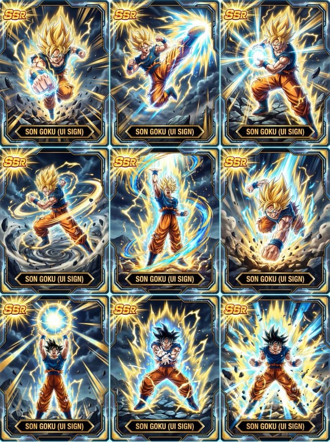 Cartes Dragon Ball