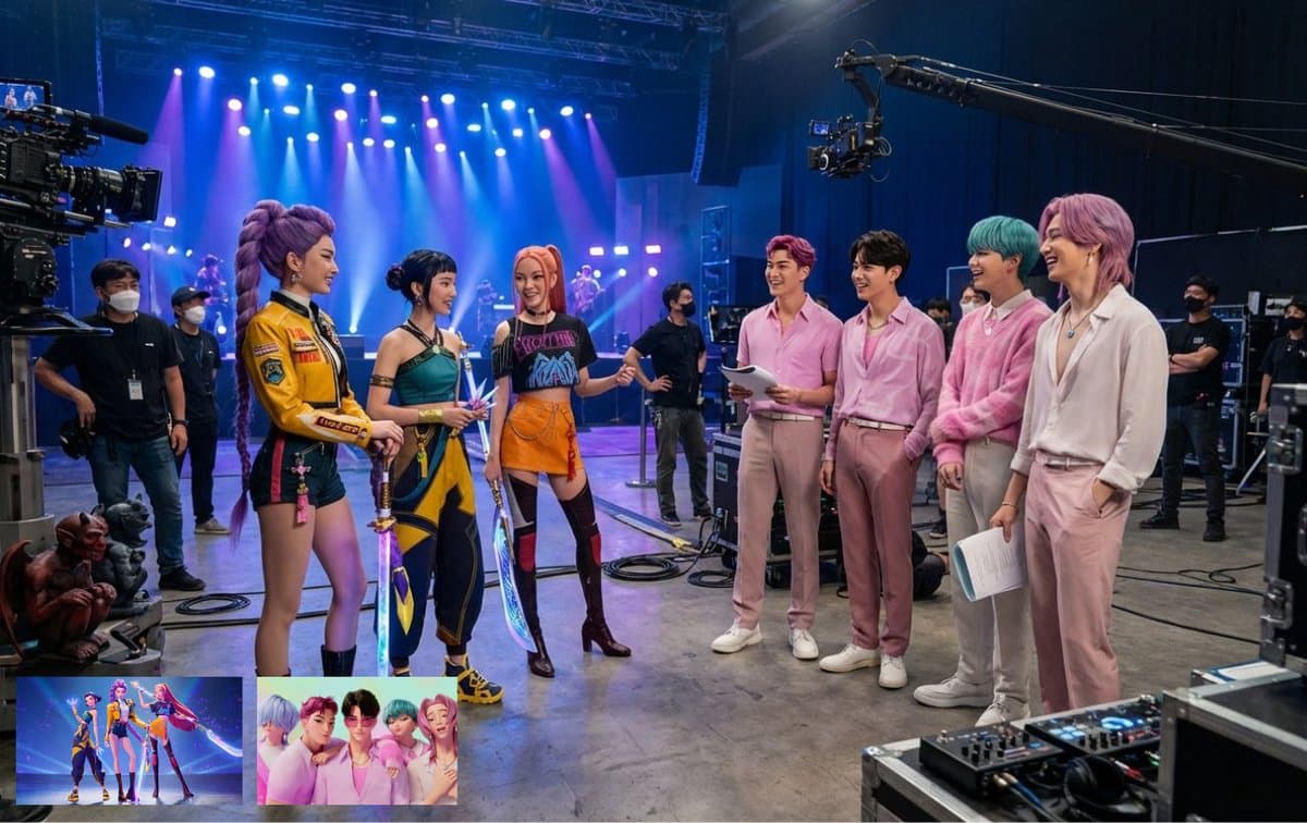 Foto Bocoran dari Set Film Live-Action