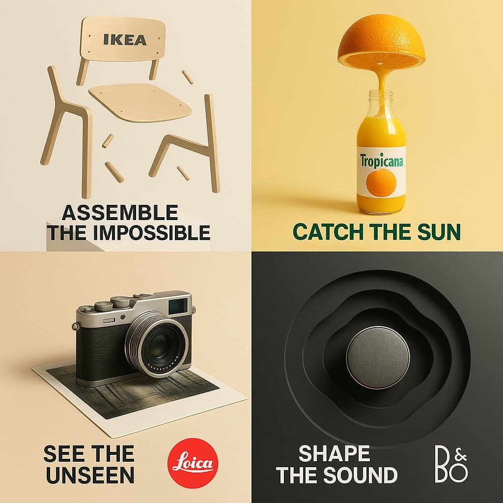 Surreal Minimalist Concept Ad