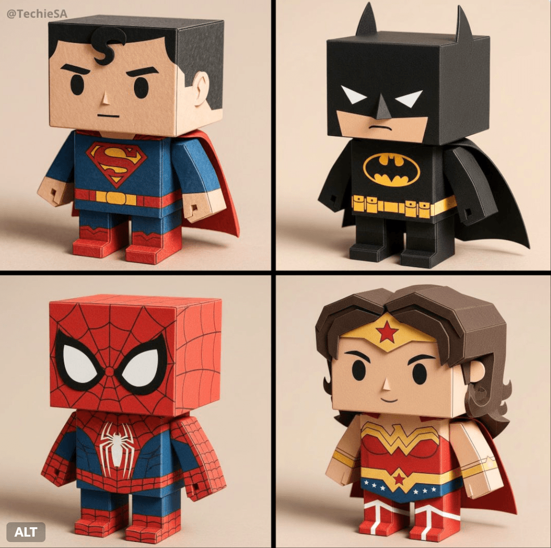 Paper Toy Version — Generated result