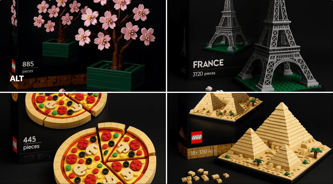 Set style Lego