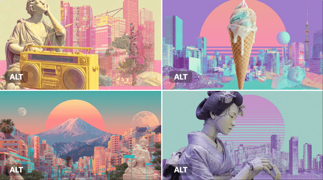 Surreal Vaporwave