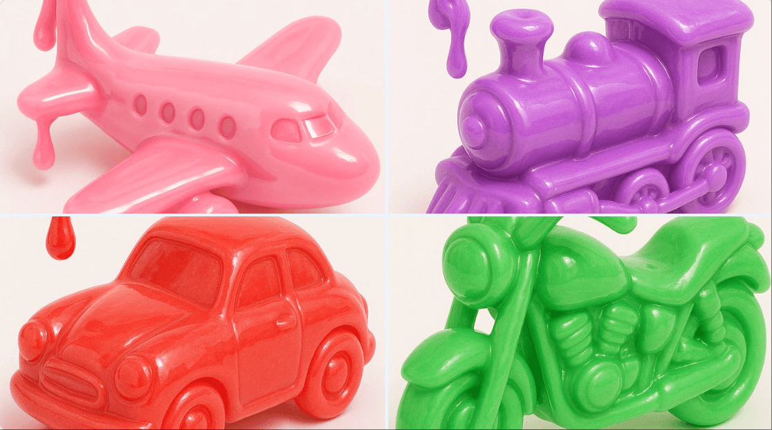 Transporteur de jouet en slime