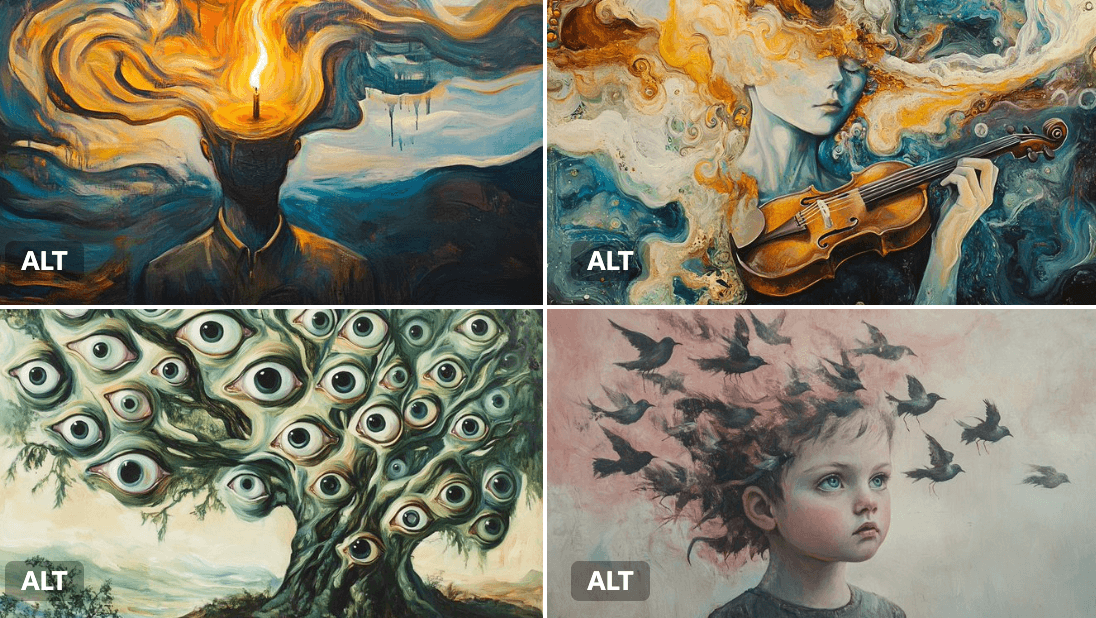 Surreal Oil Painting