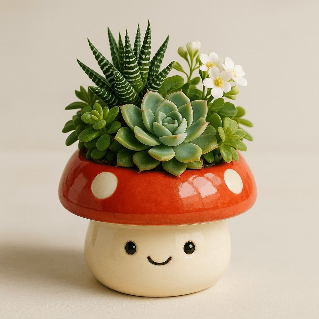 Creative Plant Pot — Generated result