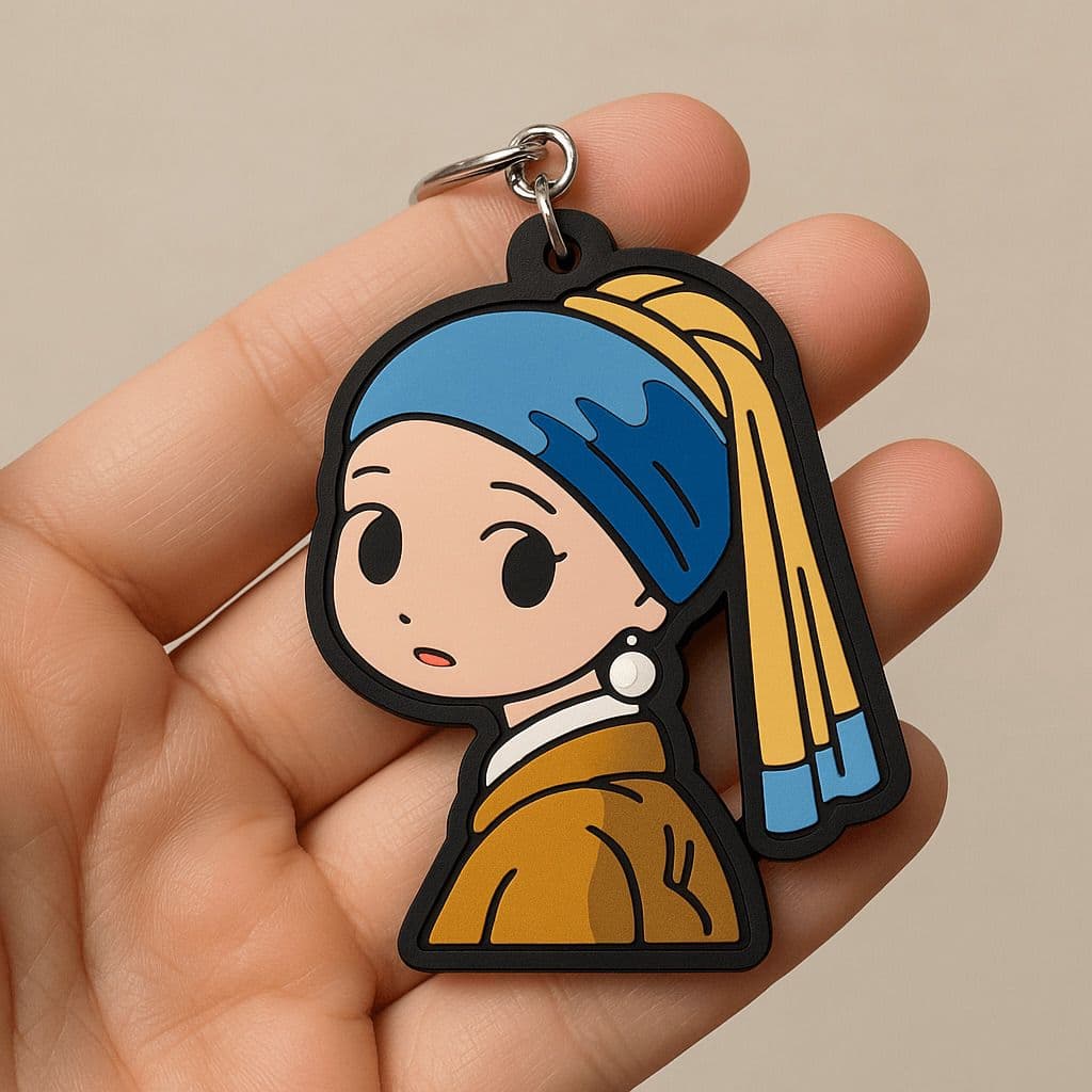 Custom Chibi Keychain — Generated result