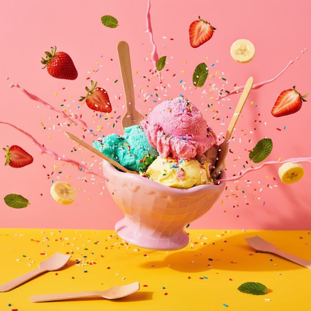Exploding Food — Generated result
