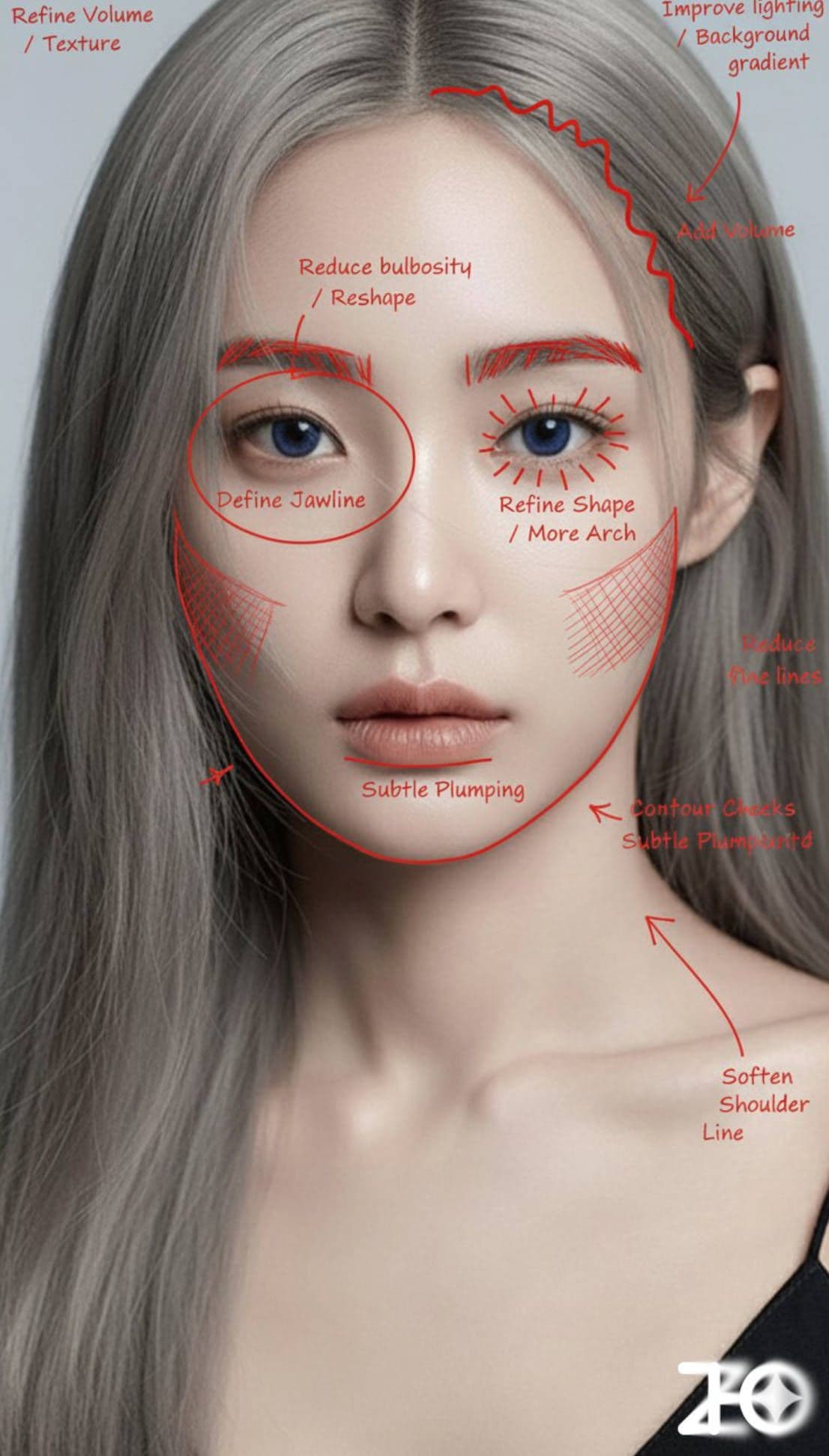 การวิเคราะห์การแต่งหน้า — Generated result