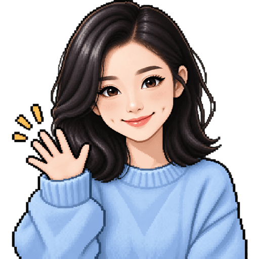 かわいいドット絵風 公式サンプルステッカー